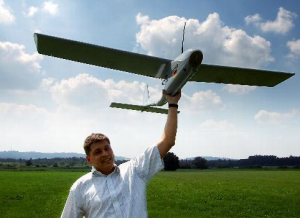This small UAV from Headwall Photonics can be used by farmers to better monitor their crops.