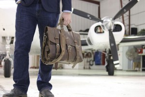 The Classic Flight Bag will make a statement every time you fly.