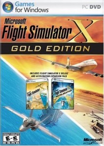 Microsoft Flight Simulator X will provide hours of entertainment.