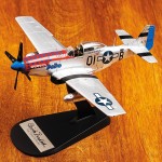 P-51 Mustang flown by the Tuskegee Airmen