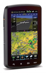 The Garmin aera796 3-D view is almost like a flight-sim version of your plane, as you fly.